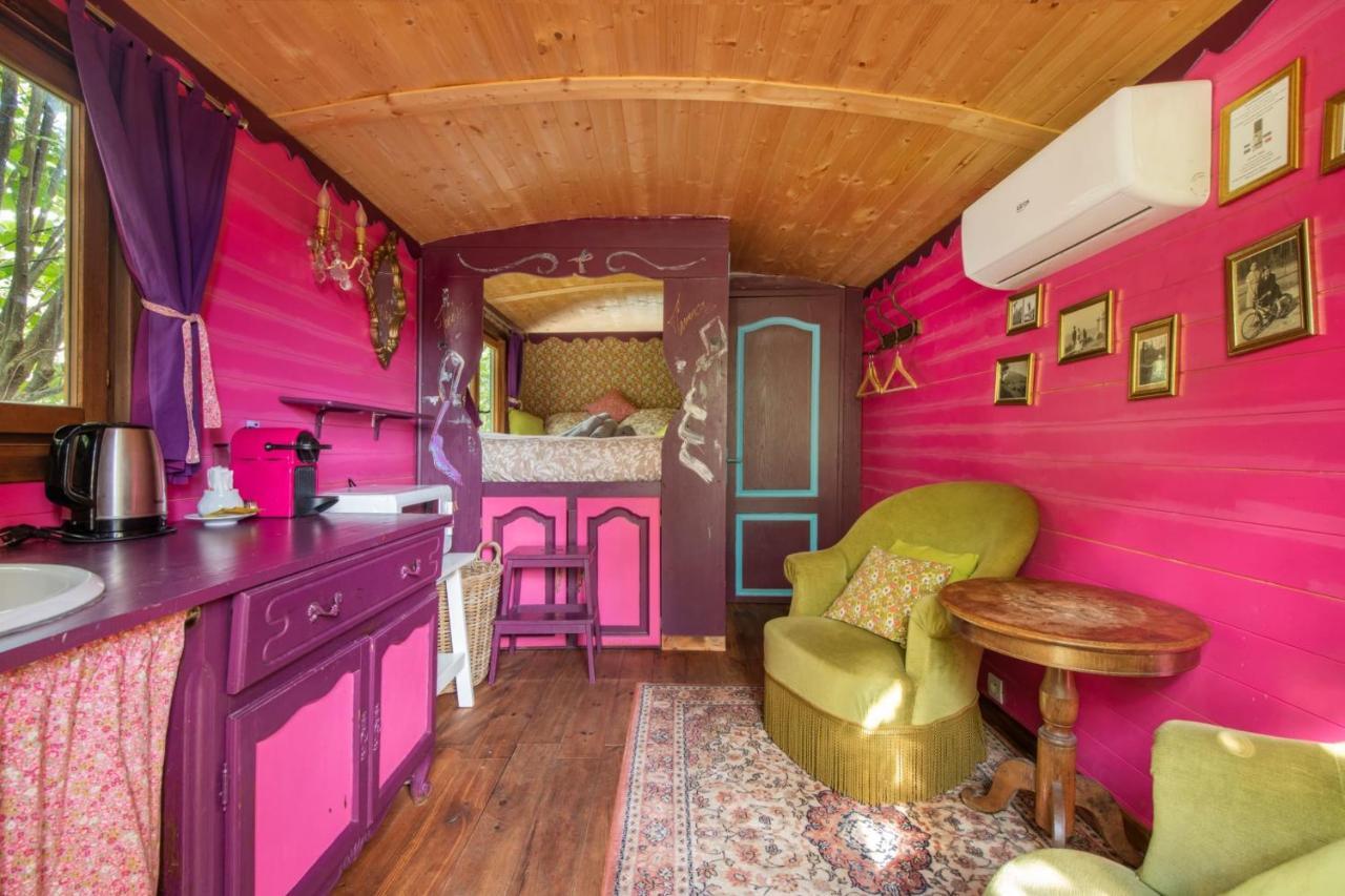Roulotte Insolite Avec Terrasse Proche Paris Noisy-le-Grand Eksteriør bilde